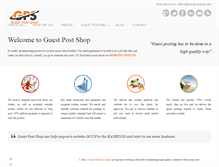 Tablet Screenshot of guestpostshop.com